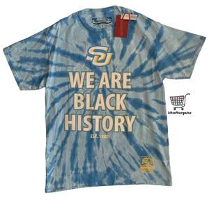 Mitchell &Ness Men's Sz L Southern University We are Black History Month T-Shirt